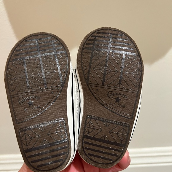 Converse chuck Taylor crib shoe leather - Picture 5 of 6